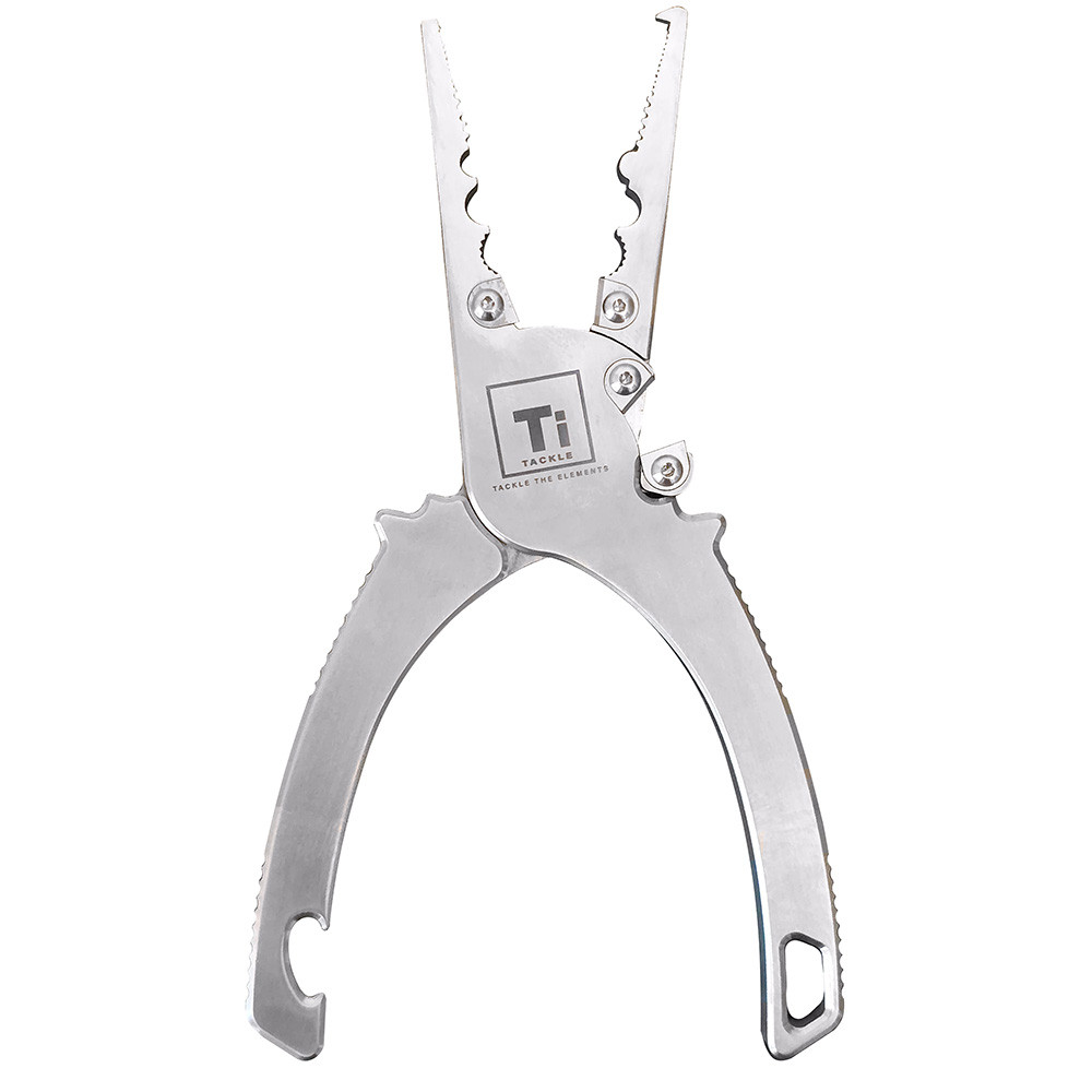 Ti-Tackle Titanium Fishing Pliers 7.5" Multi Tool Offshore