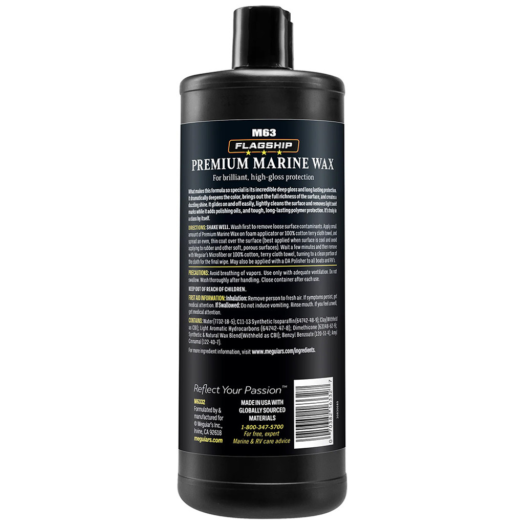 Meguiar's Flagship Premium Marine Wax - 32oz