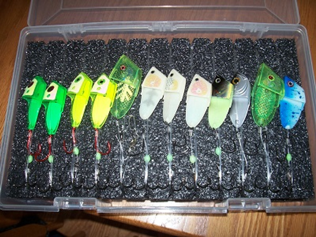 Amish Outfitters Mega Cut Bait Head Caddy (3 Pads) (#1005)