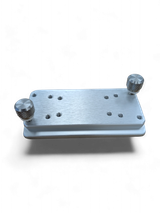 Cisco Fishing Systems Track Mount with 4" Risers (Downrigger/Cross Plate Compatible (MTTRM-4) — mttrm