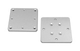 Traxstech Base Plate 4" x 4" and boat plate.  Both plates one set (DRP-44B)