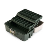 Plano Two-Tray Tackle Box - Green\/Tan