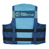 Full Throttle Adult Nylon Life Jacket - S\/M - Blue\/Black