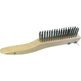 Star brite 10.5" Stainless Steel Bristle Brush w\/Scraper