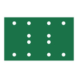 RUPES PROCUT Film Abrasive Sheet 80mm x130mm (3.15" x 5.1") - 12 Holes - P60 Grit *Box of 100pcs
