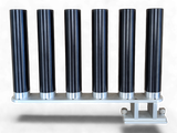 Cisco Fishing Systems 6 Pack Rod Storage Unit - 19" Length (SR6UT) — SR6UT