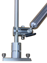 Cisco Indexable Triple Tree Mast with 3 fixed Rod Holders on thumbscrew Mount (PKTRE-TS) — PKTRE
