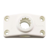 Scotty Combination Side \/ Deck Mount - White