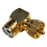 Shakespeare Right Angle Connector - PL-259 to SO-239 Adapter Shakespeare Right Angle Connector - PL-259 to SO-239 Adapter
