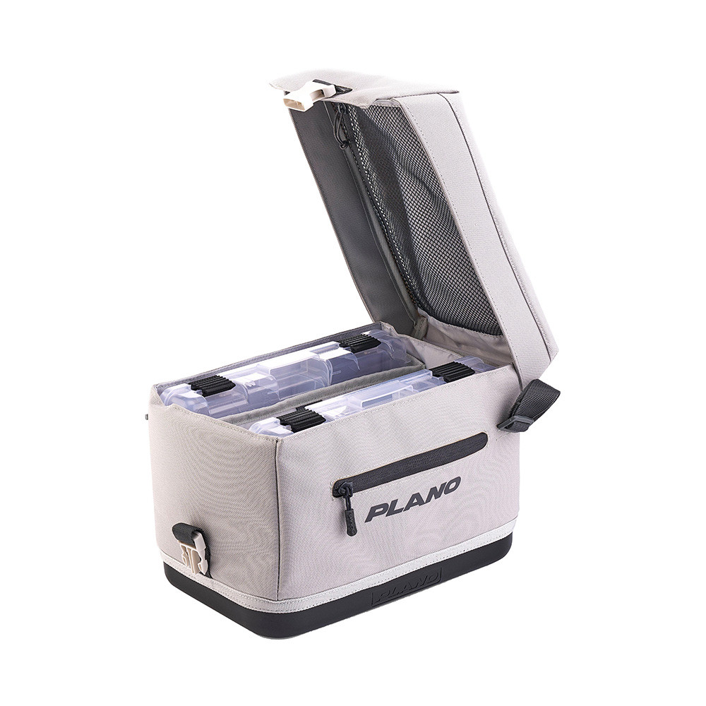 3600 tackle box cooler BassMooch Weekend Series Softsider 11 x 8 Gray Tackle Bag (PLAB36120) by Plano Tackle Boxes/Tackle Bags – howyareelintackle