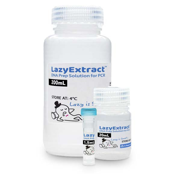 LazyExtract™ - Genomic DNA prep solution for PCR