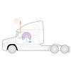 4G Truck Signal Booster System Diagram