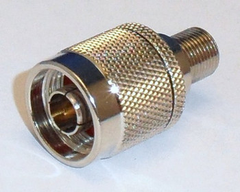 AW Screw-On Threaded N Male-to-F Female Adapter