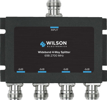 Wilson 4-Way Antenna Signal Splitter 50ohm N F 859981 Wilson 4-Way Antenna Signal Splitter 50ohm N F 859981