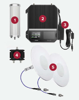 weBoost INSTALLED | Office 200 Business Building Signal Booster System