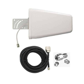 Wilson Wideband Directional Antenna w/20ft Cable + RP SMA Male Adapter