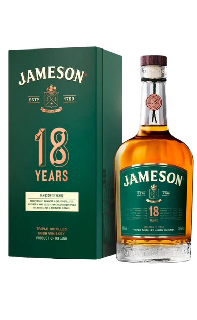 ジェムソン 18年 リミテッドリザーブ 40度 700ml Jameson 18 Year 750ml - Emilios Beverage Warehouse