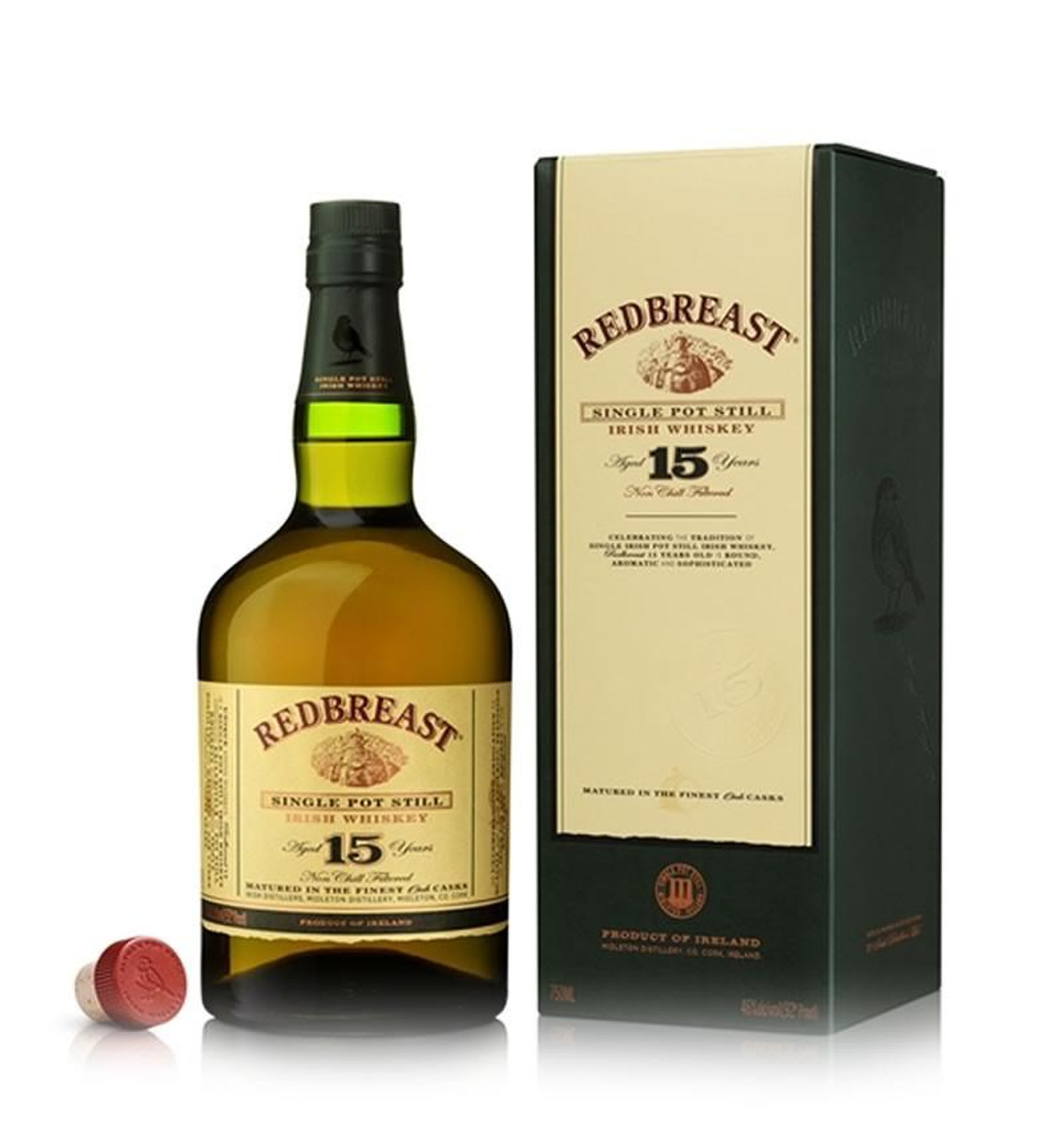 Irish whiskey single pot still Redbreast 12 ans