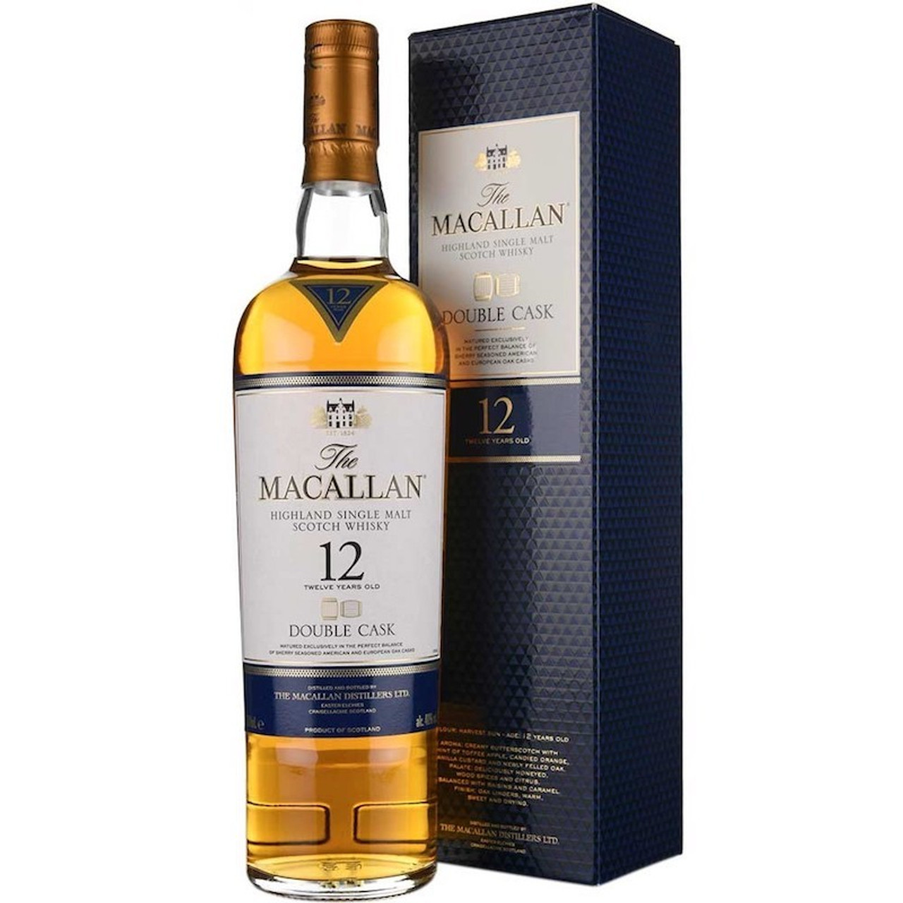 Macallan 12 Year Double Cask Single Malt Scotch Whisky 750ml