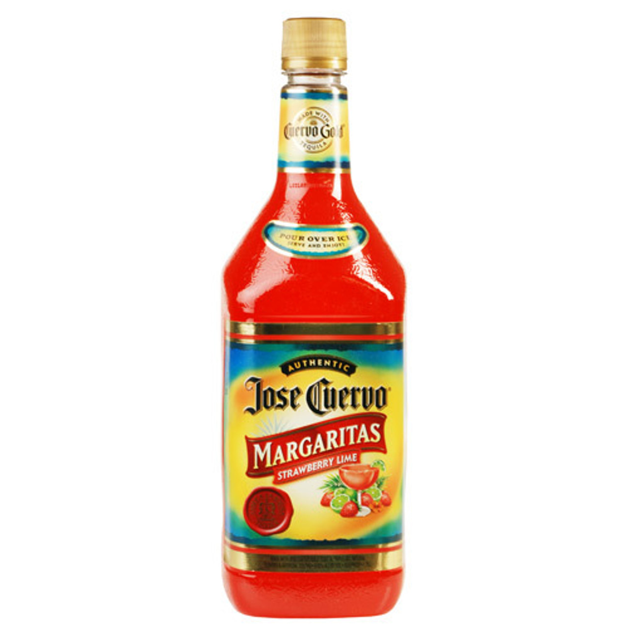 Jose Cuervo Authentic Strawberry Margarita 1.75L RTD Emilios