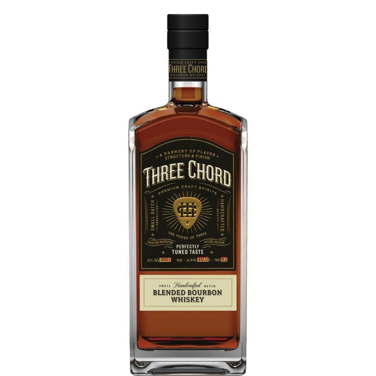 Three Chord Blended Bourbon Whiskey 750ml