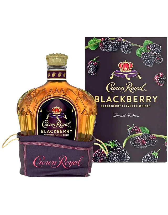 日本未発売 Crown  クラウンローヤル Black Berry Crown Royal Blackberry Canadian Whisky 750ml