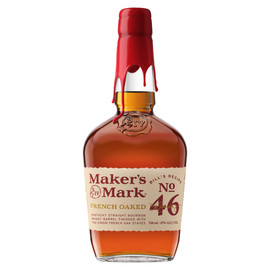 French oaked for layers of flavor, Maker's 46® is the taste vision of Bill Samuels, Jr. Rich notes of caramel, vanilla and baking spice greet the palate along with a layered complexity.