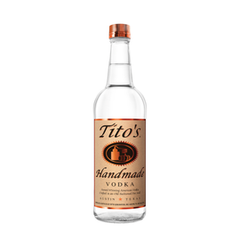 Tito’s Handmade Vodka is designed to be savored by both spirit connoisseurs and those who enjoy a simple cocktail. Our gluten-free, low-calorie* vodka is distilled from corn using old-fashioned copper pot stills, inspired by the distillation methods of fine single malt scotches and high-end French cognacs. Over 25 years later, the process remains the same; Tito’s is made in batches, with each batch taste-tested, and goes down smooth with an impeccably clean finish. Let’s raise a glass to 25 more years of sharing the Tito’s spirit. *(Average Analysis per 1.5oz Tito’s Handmade Vodka: 98 calories, Carbohydrates 0 grams, Protein 0 grams, Fat 0 grams)