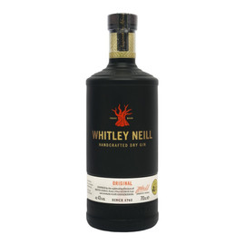 Whitley Neill Gin is slightly softer and much smoother than traditional Gins, with rich notes of juniper and citrus, pot pourri and exotic spices. The finish is a long one, with a subtle fade of herbs, cocoa and candied lemon peels, while the nose is both citrus-sweet and peppery, with a distinctive floral aroma.