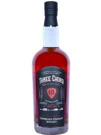 Our small batch Tennessee Straight Whiskey is a light yet flavorful, easy sipper distilled and aged in Tennessee no less than 36 months. Using the maple charcoal filtration process, we have mellowed the whiskey to a “Perfectly Tuned Taste. Just as a Three-Chord progression is the root of the blues, Music is at the core of Three Chord Straight Tennessee Whiskey!