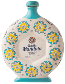 Tequila Mandala Blanco 1L Ceramic Bottle is made in small batches, with the most mature agaves, full-bodied, distinguished by a sweet flavor and aroma of agave cooked in traditional brick ovens.