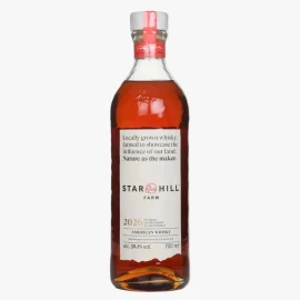Recognized as World’s Best Wheat Whisky, this is the first-ever American wheat whisky from the Maker's Mark distillery. Star Hill Farm Whisky is not just a spirit; it is a liquid testament to the belief that nature, when championed, gives back in flavor what we give it in care.