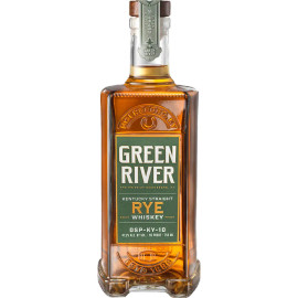 Green River’s Rye with its easy-drinking appeal and memorable finish dazzles on its own or punches through in a cocktail. This Kentucky Straight Rye Whiskey is a blend of hand-selected 4 to 6 year old barrels, bottled at 95 proof, and boasts rich color and flavor. 95% Rye, 5% Malted Barley.
