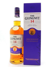 Meet The Glenlivet 14 Year Old, our newest whisky. Featuring raisin-rich cognac and signature citrus notes married with creamy smoothness, the luscious liquid has traveled from bourbon and sherry casks to a selective finish in cognac casks. Bursting with sweet and fruity aromas and inspired by Captain Bill Grant Smith, great-grandson of our Founder George Smith, The Glenlivet 14 Year Old shines as a proud celebration of our Speyside craft. Wander from the misty glens of Scottish Speyside to the rolling vineyards of France’s Cognac region at every sip.