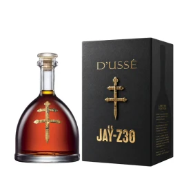 D'USSÉ VSOP Jay-Z30 Limited Edition is a French cognac featuring carefully selected eaux-de-vie aged in French oak barrels, delivering balanced notes of dried fruit, warm spice, vanilla, and toasted oak at 40% ABV. This special collector's release celebrates the iconic partnership between D'USSÉ and Jay-Z with premium commemorative packaging that elevates both the presentation and collectible appeal of this refined VSOP expression.

D'USSÉ represents the intersection of traditional French cognac craftsmanship and contemporary culture. Founded on the principle that luxury should be approachable, the brand has become synonymous with quality and style in the modern cognac landscape. This Jay-Z30 limited edition showcases the house's commitment to both heritage techniques and innovative presentation, making premium French cognac accessible to a new generation of enthusiasts.