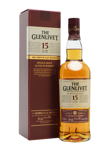 Glenlivet 15 Year Single Malt Scotch Whisky 750ml