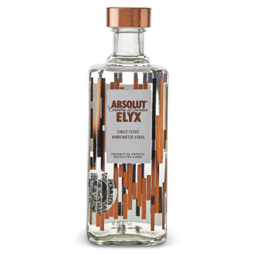 Absolut Elyx is a true luxury vodka, built on the principles of quality, integrity and craftsmanship, distilled in a manually operated vintage copper still from 1921. The result is an award winning vodka with a rich and smooth mouth feel. We call it liquid silk. Perfect for your martinis or even on the rocks.