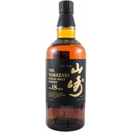 Suntory Yamazaki Single Malt Japanese Whisky Aged 18 Years 750ml