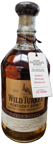 Wild Turkey Kentucky Spirit Single Barrel Emilio's Pick 750ml