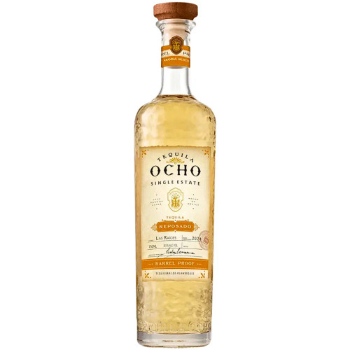 Tequila Ocho Reposado Barrel Proof La Mesa 750ml