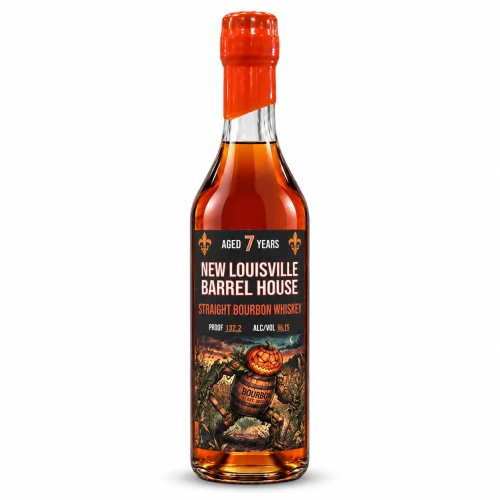 New Louisville’s seven-year bourbon is presented here as Barrel Hunter, an inviting expression for drinkers who enjoy mature oak, layered sweetness, and a finish with enough character to reward a slower pour.