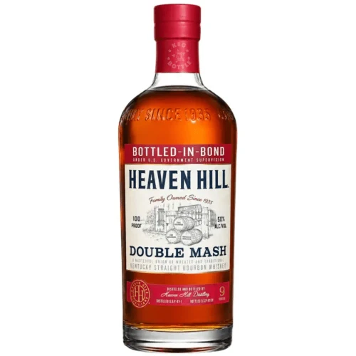 Experience a true innovation in American whiskey with the Heaven Hill 9 Year Old Double Mash Bourbon Bottled In Bond. Released in August 2026, this exceptional expression unites two iconic recipes into a single, masterful Kentucky Straight Bourbon Whiskey. Under the expert guidance of Master Distiller Conor O'Driscoll, this release showcases Heaven Hill's deep respect for tradition while pushing the boundaries of the Bottled-in-Bond standards.