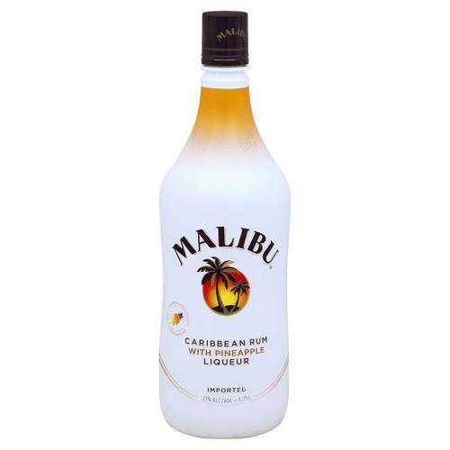Malibu Mango Rum 1.75L Emilios Beverage Warehouse
