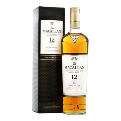 Macallan 12 Year Sherry Oak Cask Single Malt Scotch Whisky 750ml