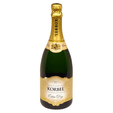 Korbel Extra Dry Champagne 750ml - Emilios Beverage Warehouse