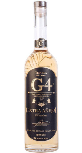 G4 Tequila 3 Year Extra Anejo 750ml