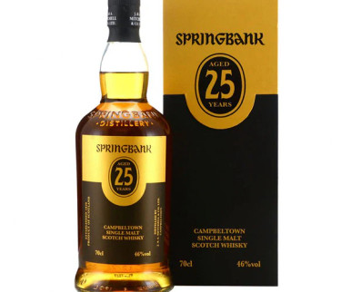 Springbank 25 Year Limited Edition Single Malt Scotch Whiskey 700ml