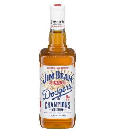 Jim Beam Dodgers 8th Title Champions Edition Bourbon 109 Proof 750ml
