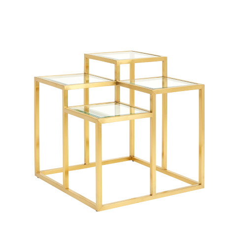  Elmore End Table Gold 