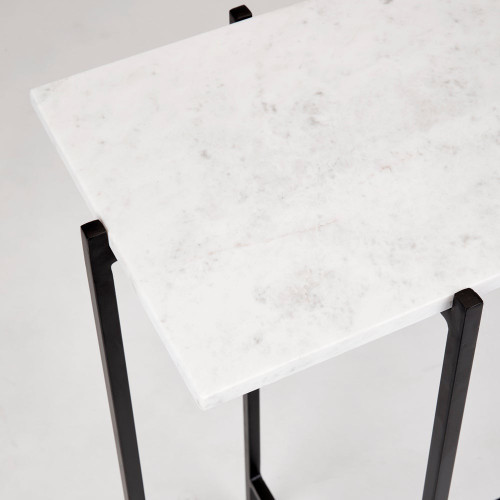 Ida White Console Table 